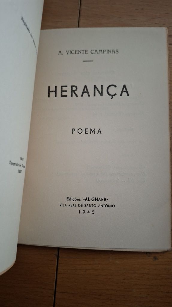 Herança A Vicente Campinas vila real santo