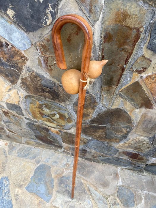Cajado típico de Pastor Alentejano 1,52 cm Antigo
