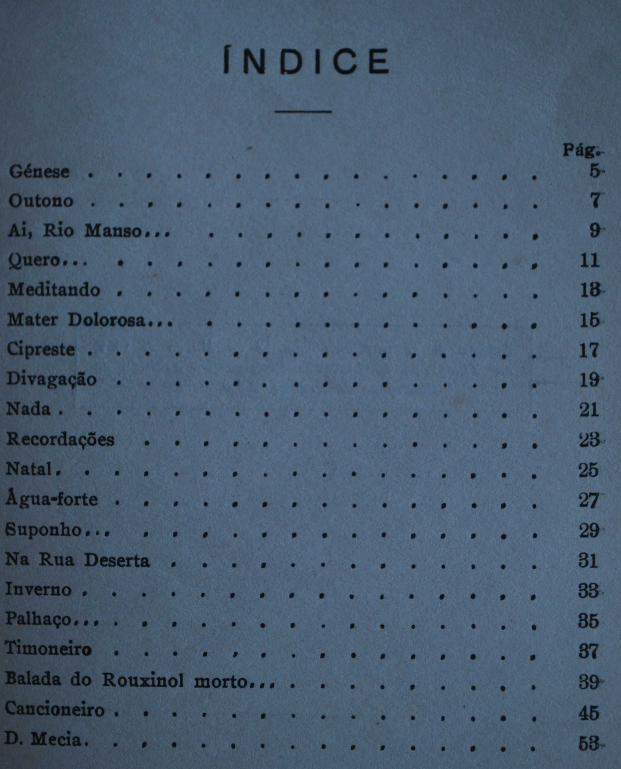 Sinfonias de Ilusão de Óscar Sant´anna - 1ª Edição Ano1954