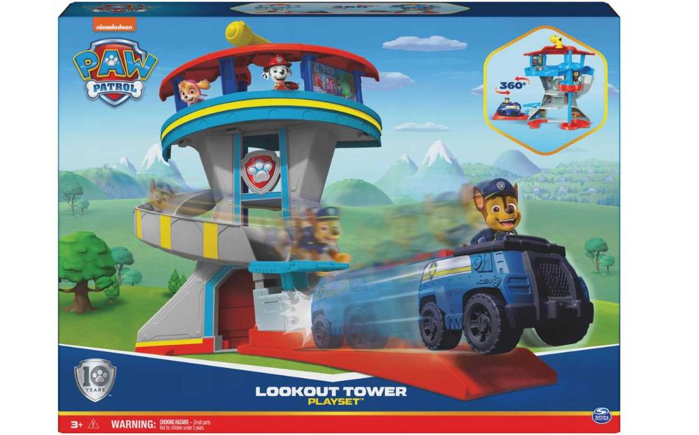 PSI PATROL baza obserwacyjna z pojazdem policyjnym i figurkami