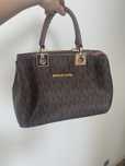 Torebka brazowa shopper