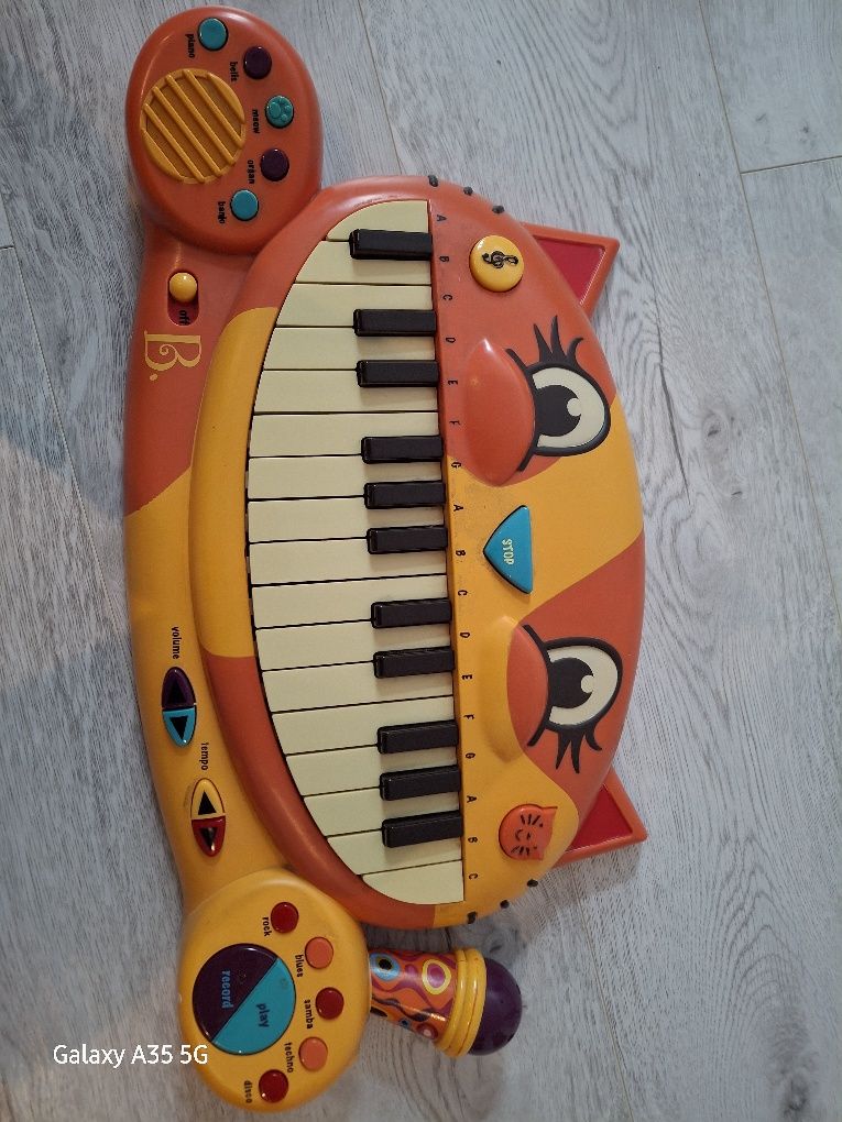 Organy z mikrofonem dla dzieci