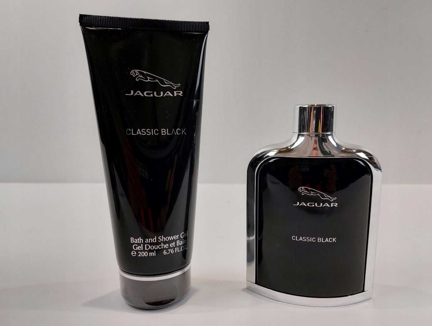 Jaguar Classic Black woda toaletowa 100ml  + żel pod prysznic 200ml