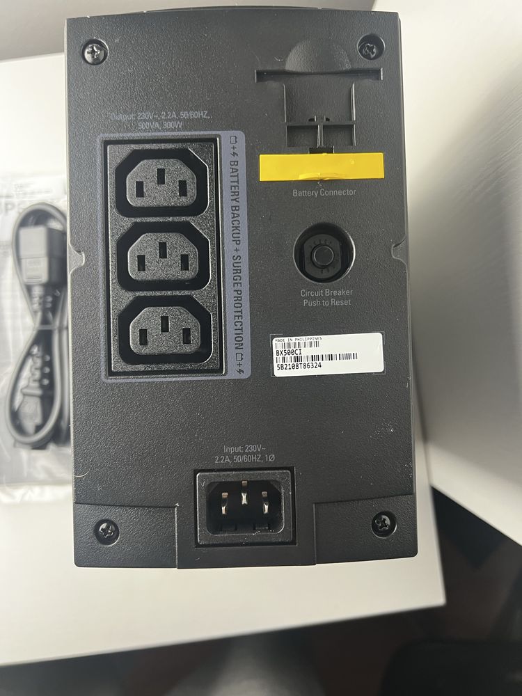 Zasilacz awaryjny UPS APC BX500CI Back-UPS 500VA