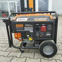 Agregat prądotwórczy generator moc 6,5kW, 8000W, miedziane uzwojenie