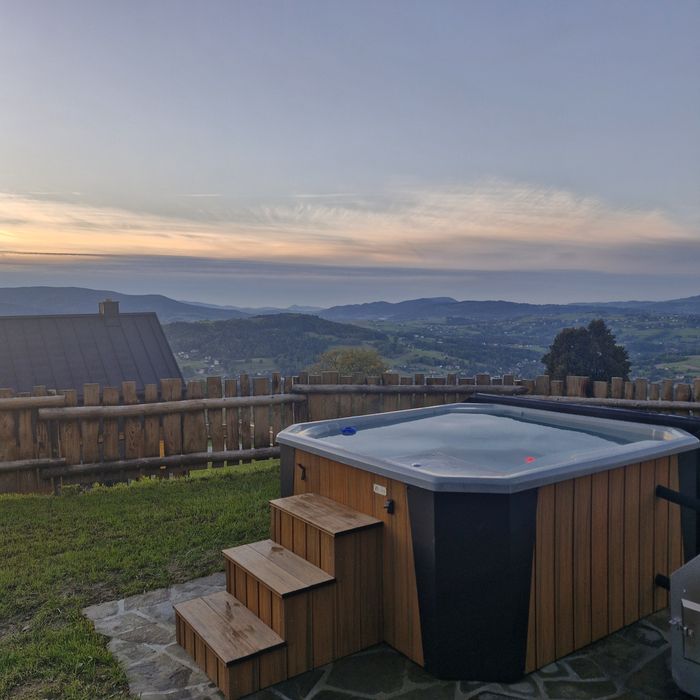 Domek na wynajem, balia, jakuzzi, sauna Beskid Wyspowy