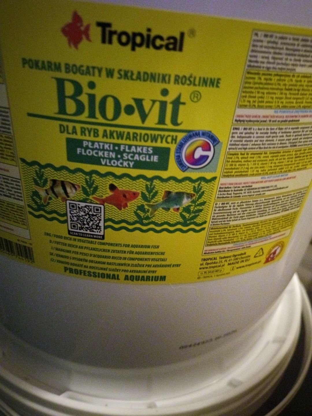 Pokarm dla ryb Tropical Bio-Vit