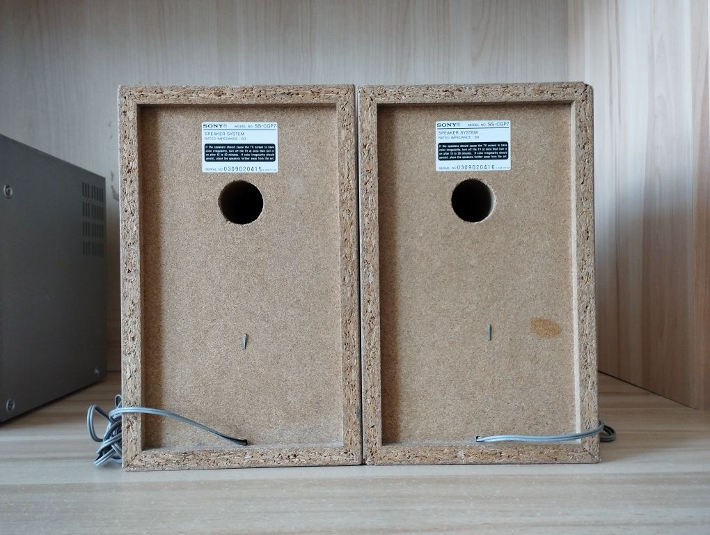 Sony CMT-GP7 – Hi-Fi система (підсилювач + колонки) з недоліками