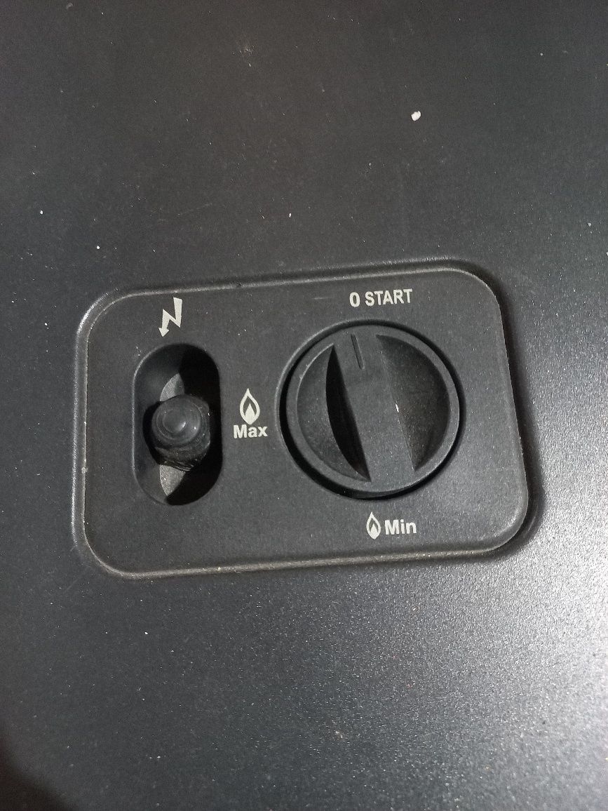 Aquecedor com garrafa de gás