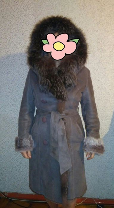Женская зимняя дубленка Epica Leather & Fur
