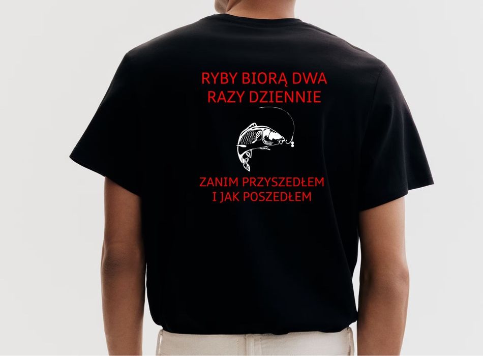 Personalizowane koszulki wędkarskie