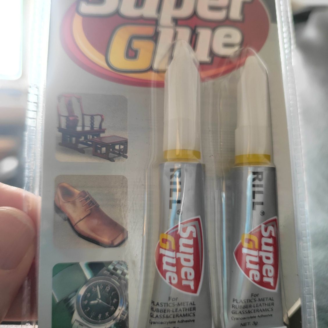 Super cola glue.