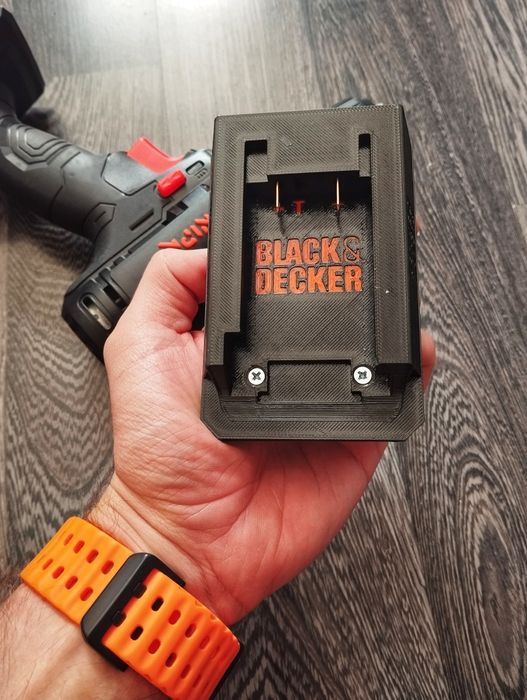 Адаптер перехідник акумулятор Black Decker на інструмент Dnipro-M 20V
