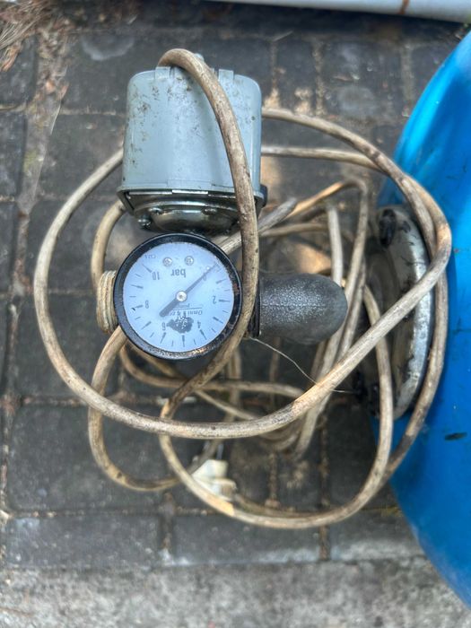 Zbiornik hydroforowy 80l presostatem stycznikiem przeponowy