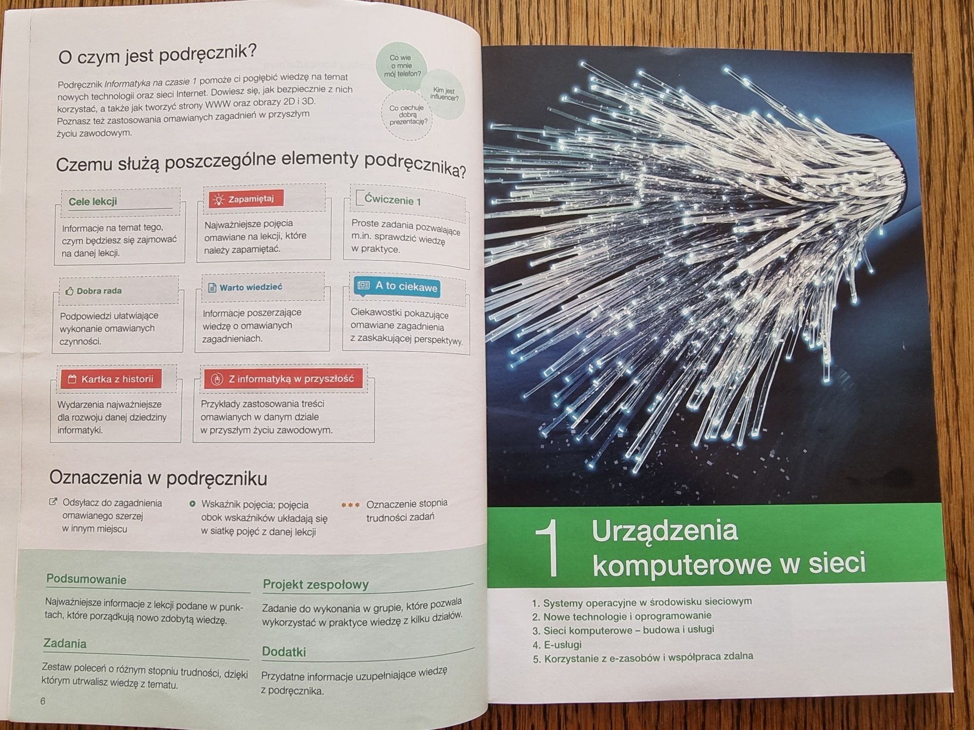 Informatyka na czasie. klasa 1, zakres podstawowy, Nowa Era