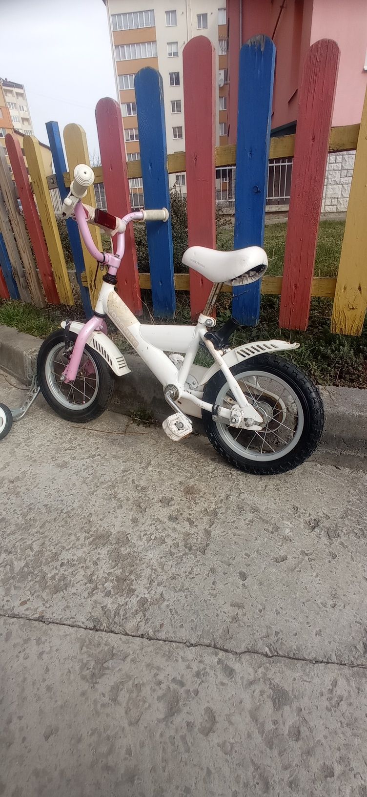 Дитячий ровер велосипед з бічними колесами