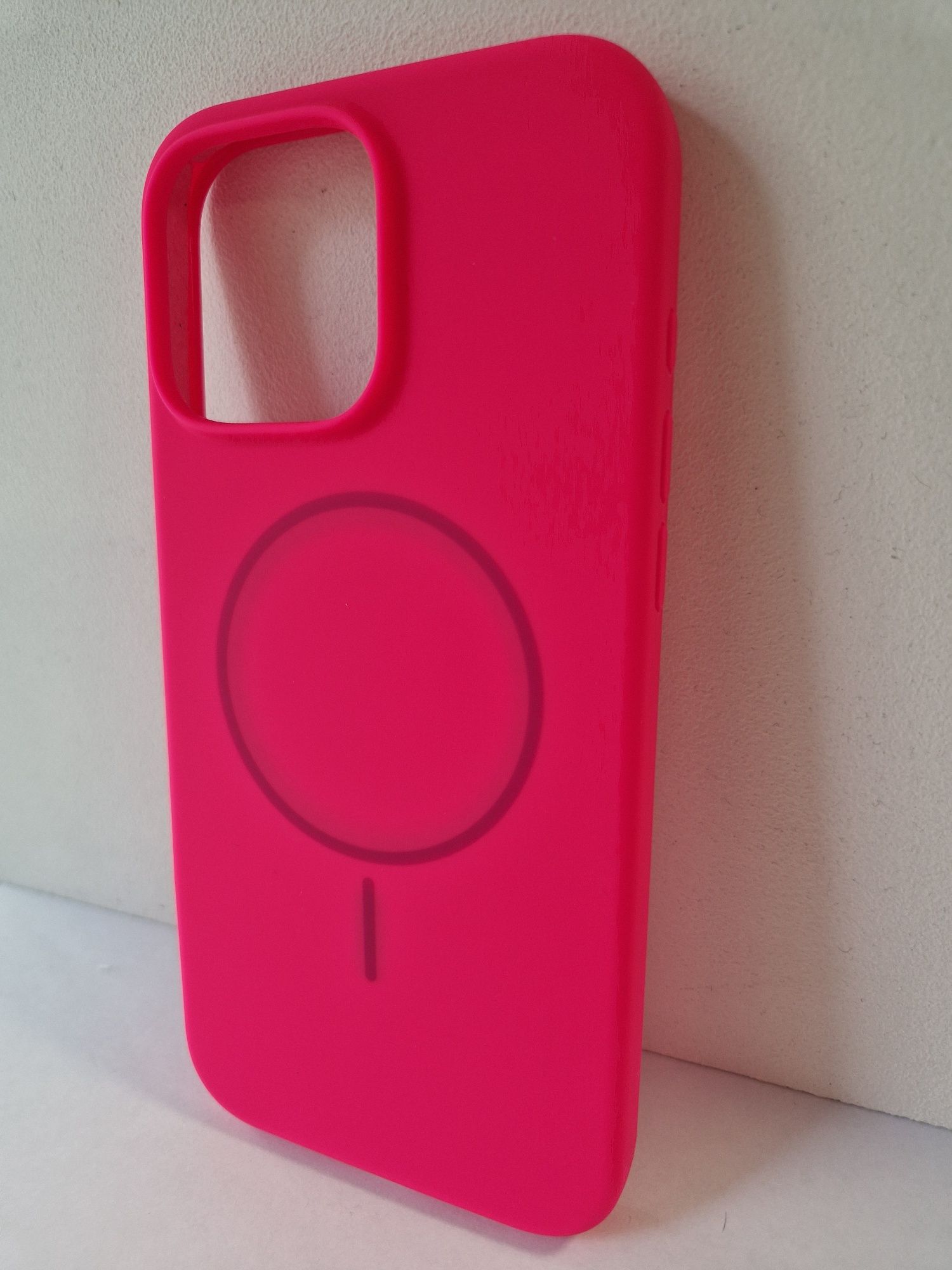 Magsafe Slim Silicone do Iphone 16 Pro Max różowy