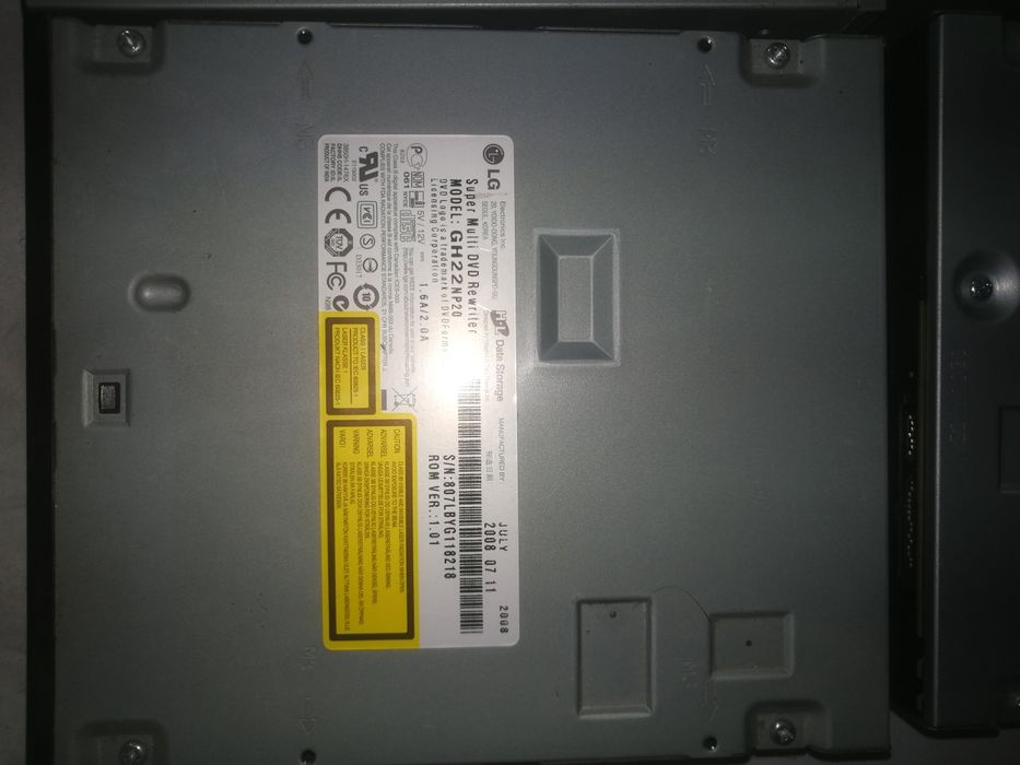 Дисковод DVD - RW sata