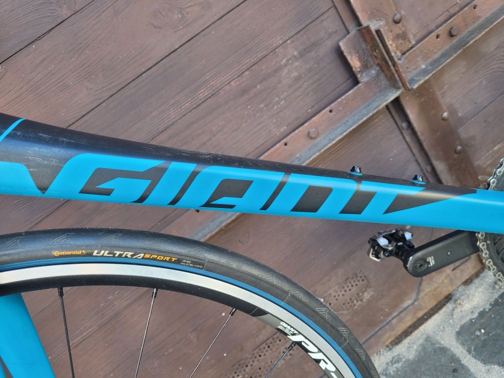 Giant Advanced TCR XL CARBON szosa stan idealny