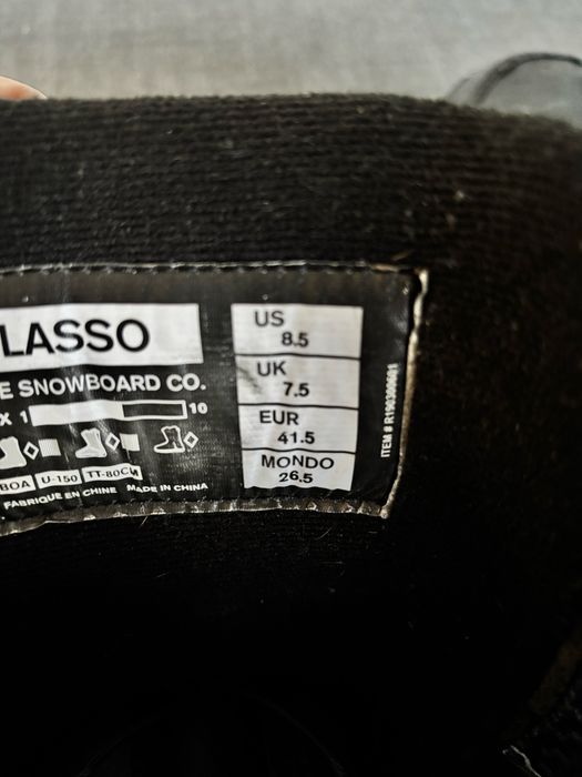 Buty snowboardowe Ride Lasso 8.5