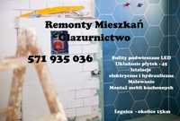 Remonty Łazienki, Kuchni - płytki, hydraulika, elektryka, montaż