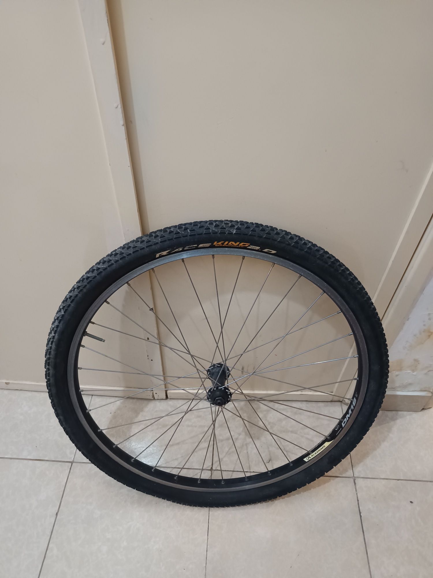 2 Rodas de bicicleta aro 26x2.0 com pneus com cassete 8 velocidades