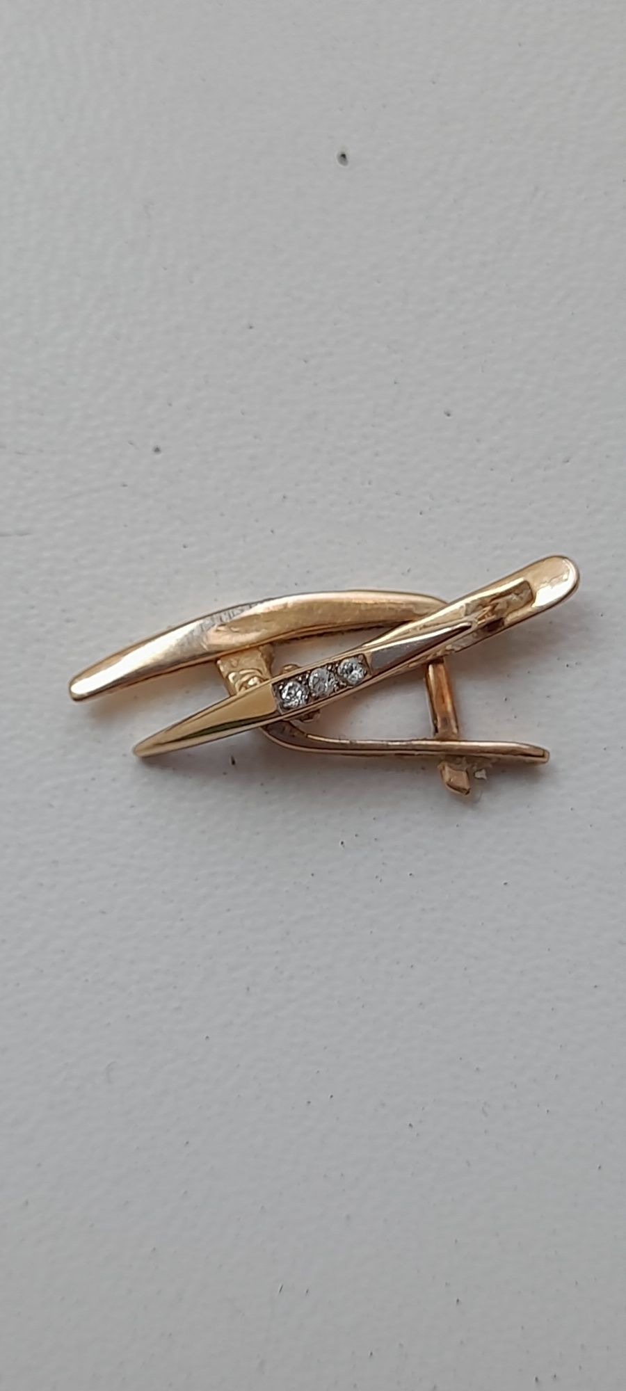 Золотые серьги 1.96г