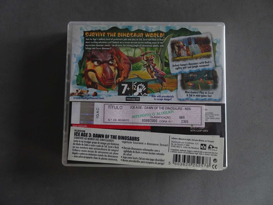Jogos Nintendo DS - Ice Age 3 Dawn of The Dinosaurs