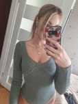 Sweterkowe body Bershka XS