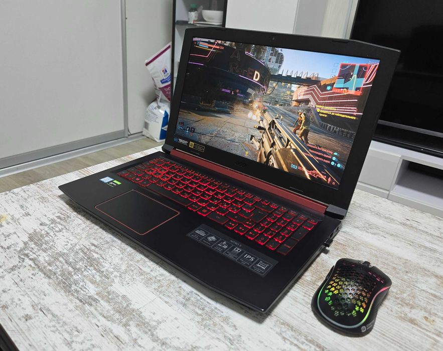Acer Nitro 15.6" IPS (Core i7/GTX 1050 4GB/20GB DDR4/SSD 256GB+512GB)