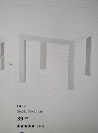 Stolik kawowy Ikea Lack