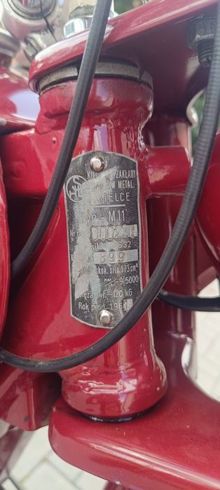 SHL M11 1961r. Nr ramy 00236 odrestaurowana