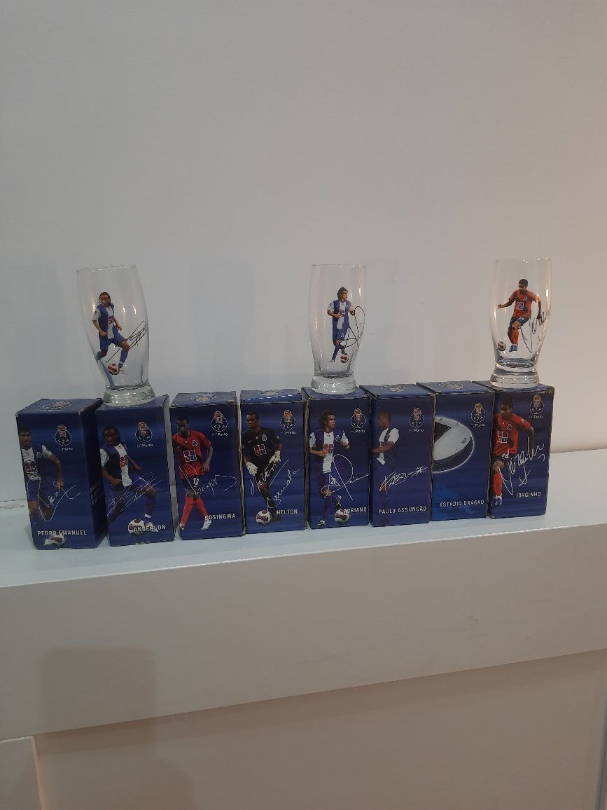 Copos de coleção do Porto