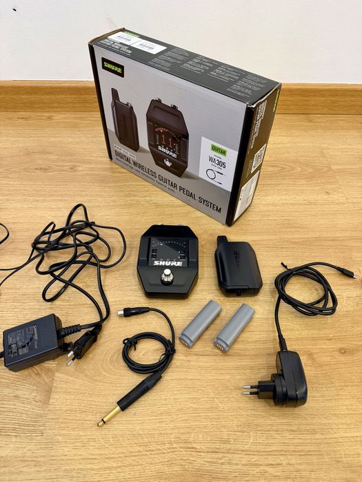 Shure GLX-D+ (GLXD16+) – Sistema Wireless Guitarra/Baixo, Como Novo