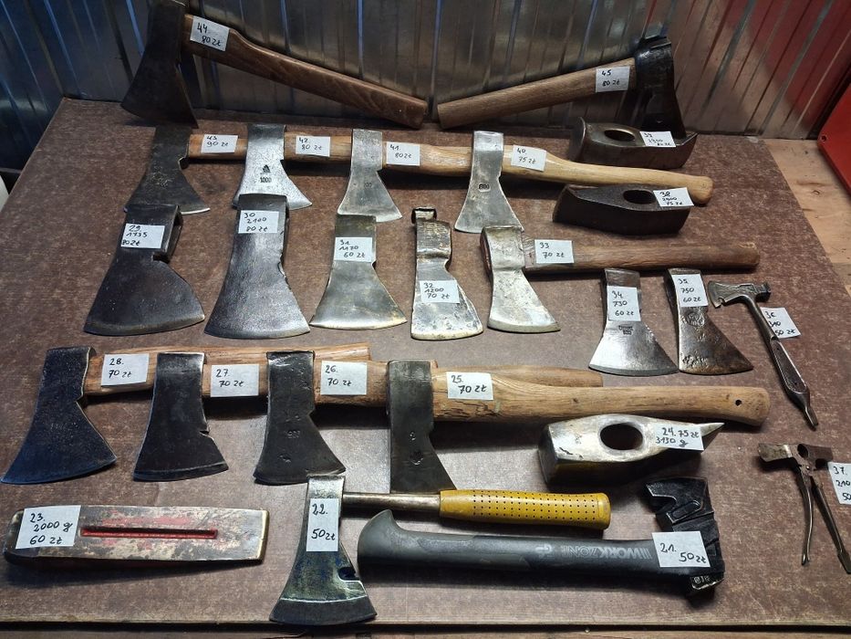 Siekiera Siekierka Niemiecka Stara Stal od 50zł Niemieckie ***