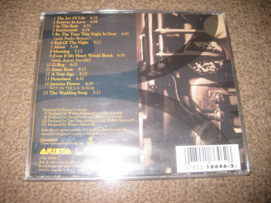 CD do Kenny G "Breathless"