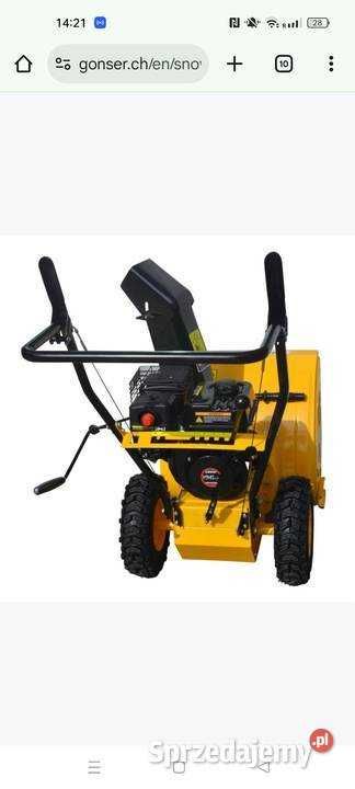 Odśnieżarka Spalinowa z napędem snow thrower 6.5 hp