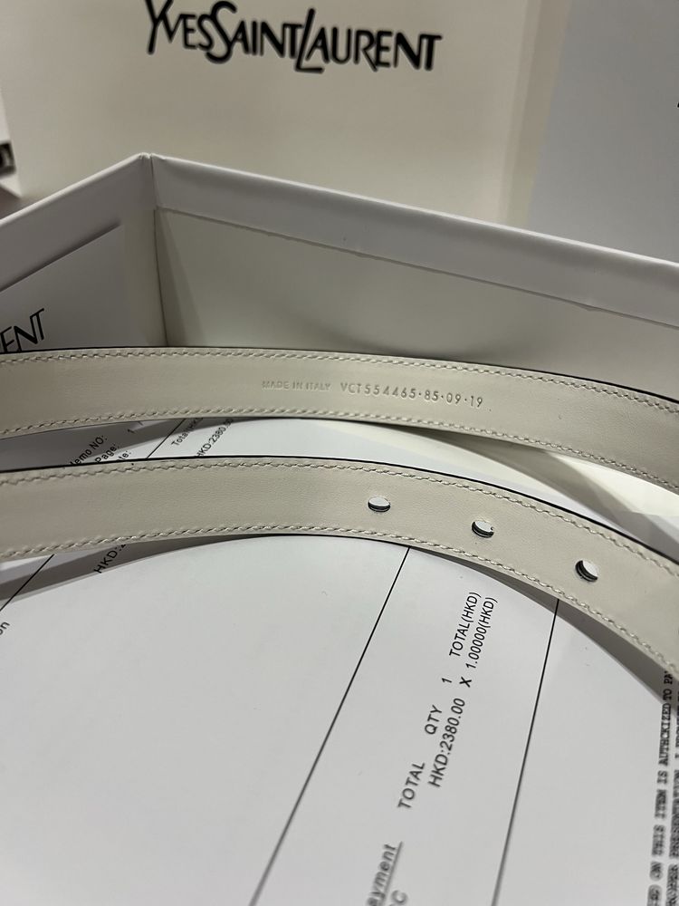 Ремень/пояс YSL Saint Laurent Belt 2.0 Ив Сен Лоран премиум