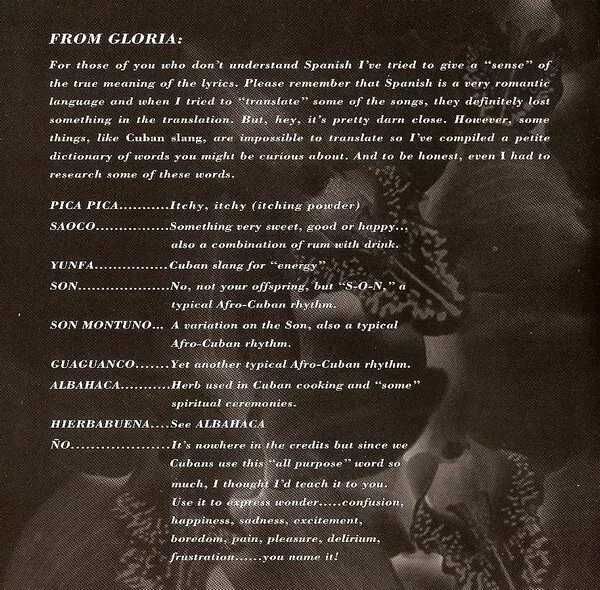 Gloria Estefan – Mitierra CD - 1993