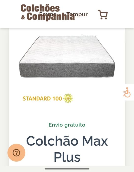 Colchão Bianco Max Plus 200cmX180cm