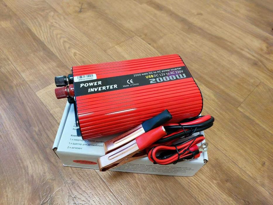 Преобразователь напряжения Перетворювач Інвертор Инвертор 12-220 2000