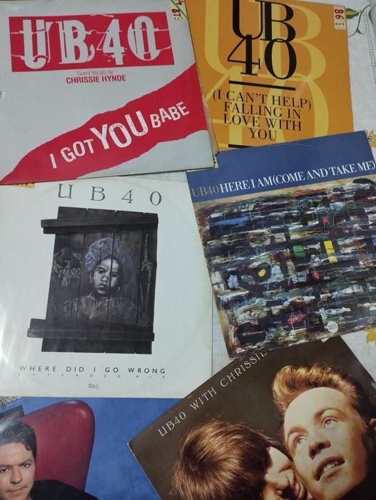 Lote de Maxi-singles vinil UB40
