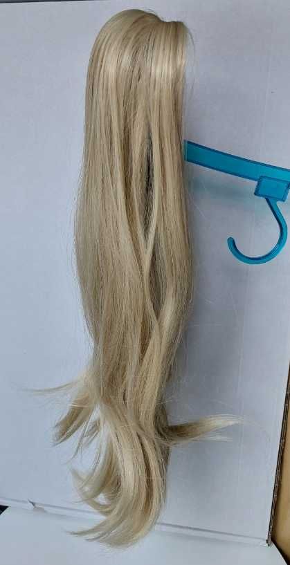Kucyk włosy syntetyczne blond