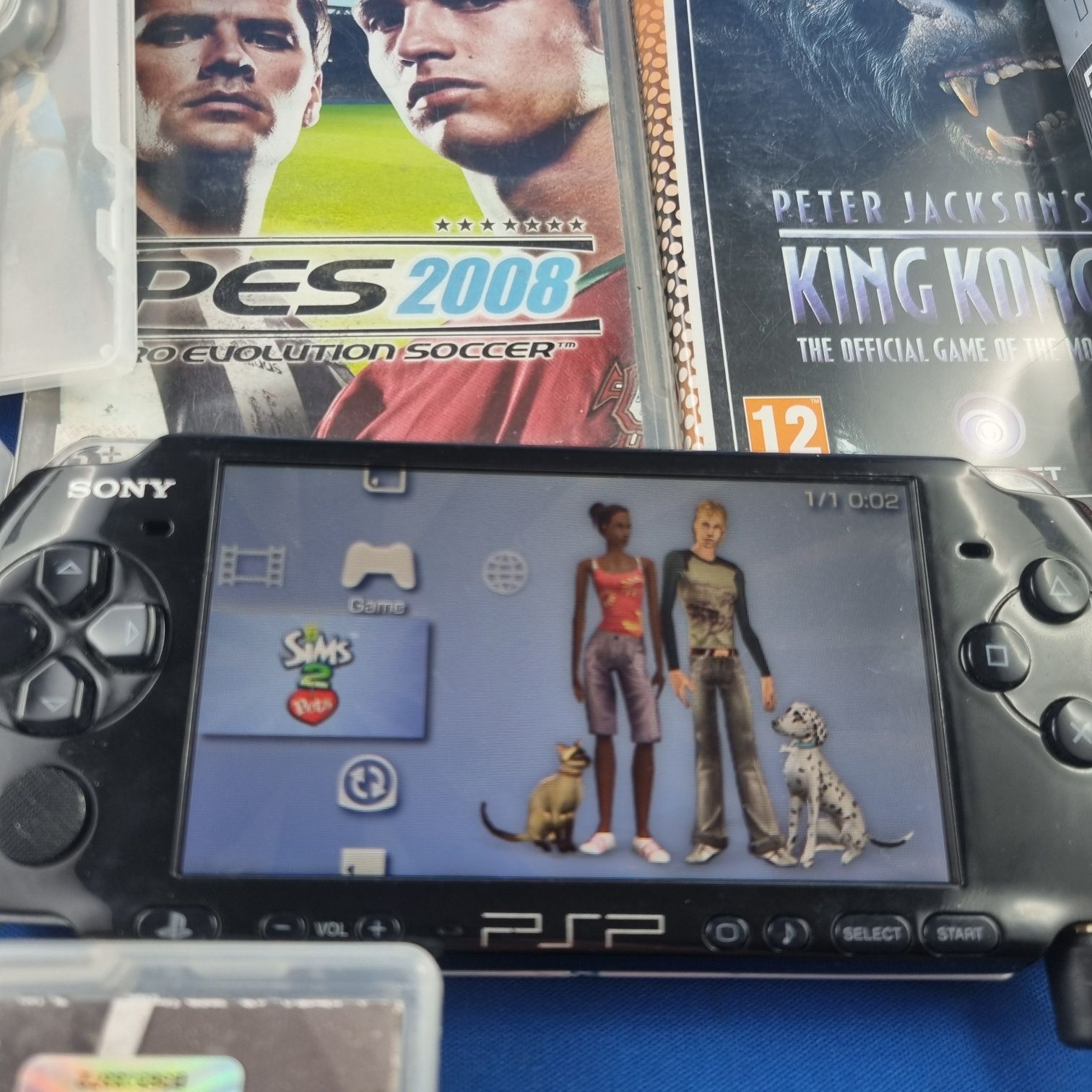 Sony Psp 3004 + zestaw gier