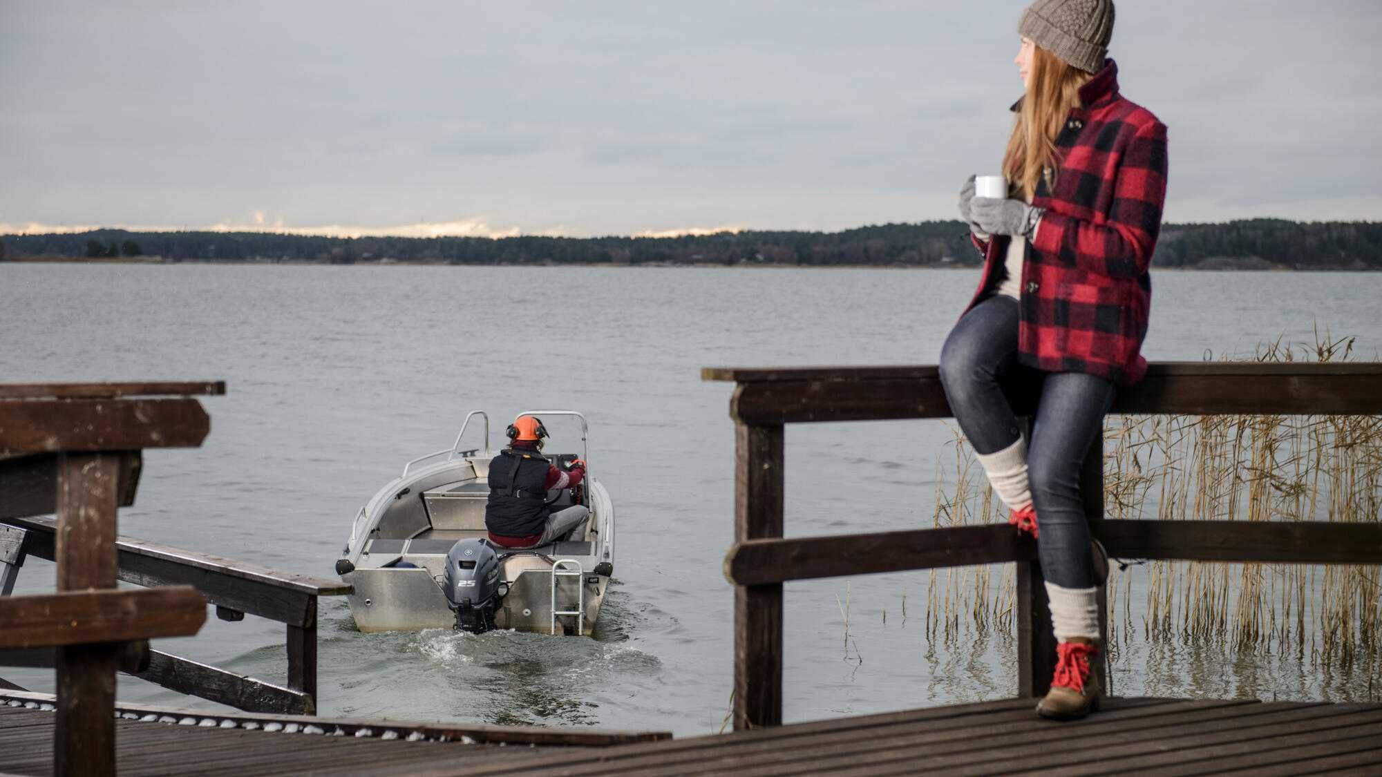 Silnik zaburtowy Yamaha F20GEL manetka, dostępny od ręki