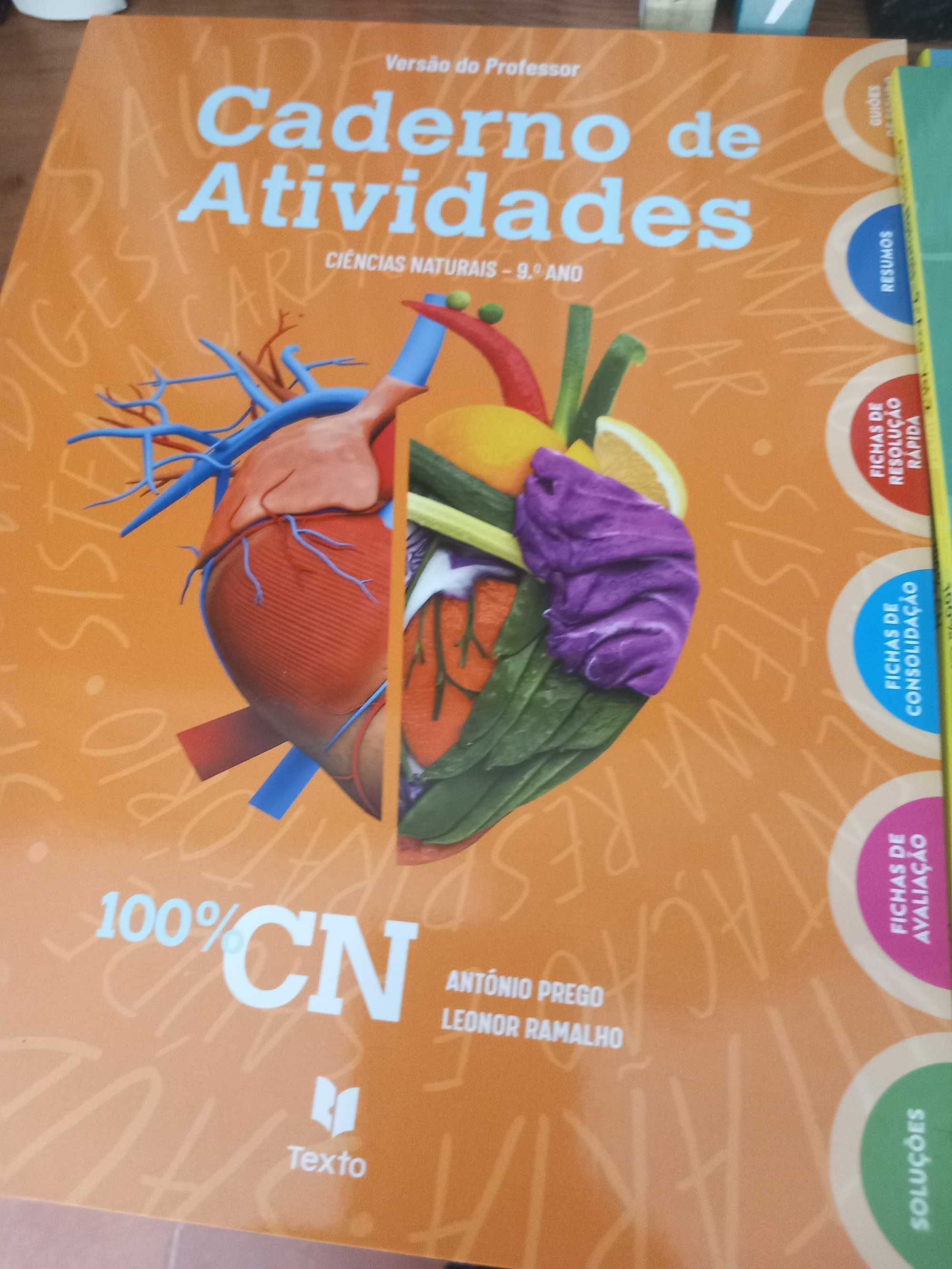 livros de ciências de 9ºano