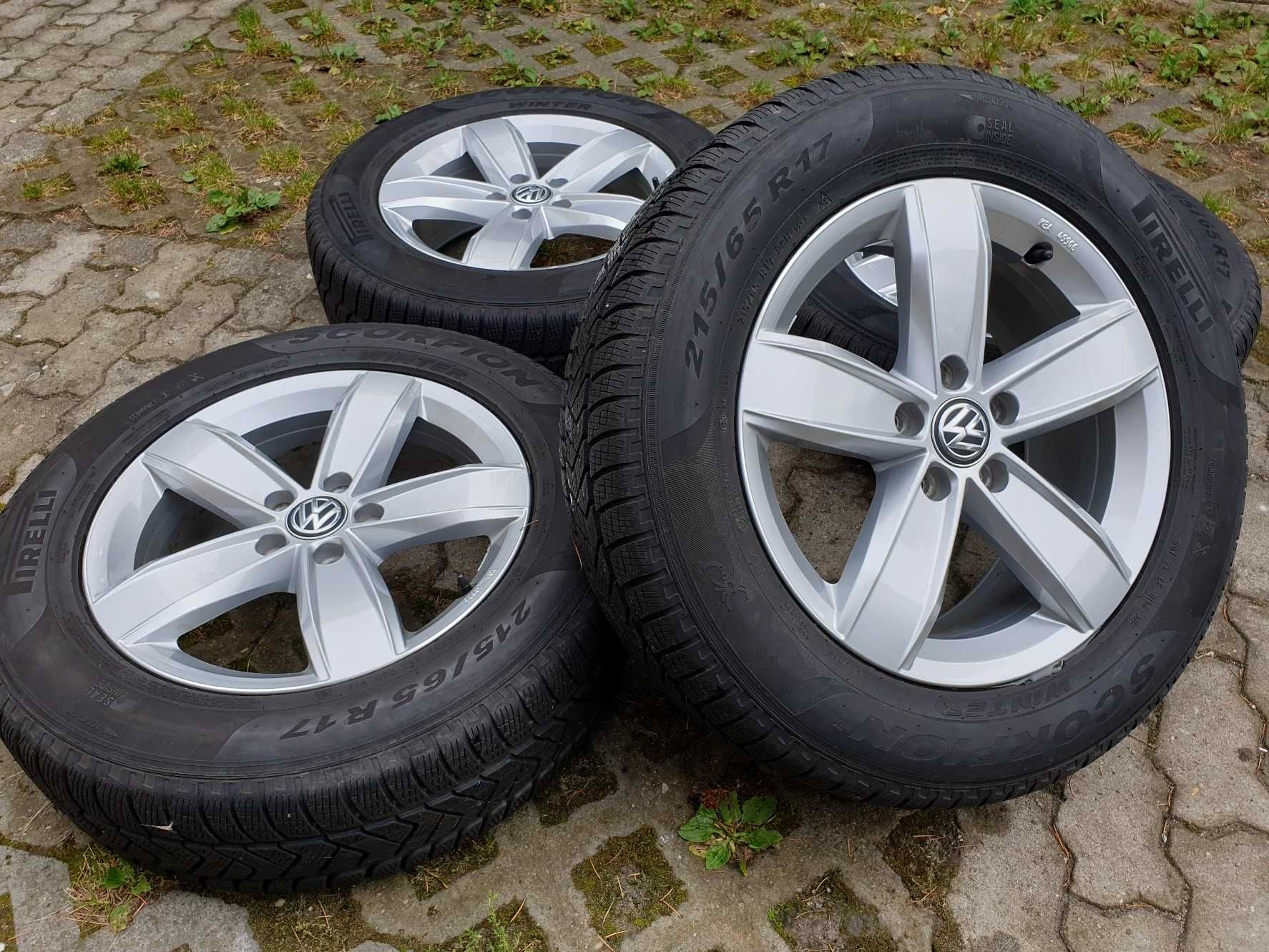Felgi aluminiowe 17" 5x112 VW Tiguan Audi Q3 Skoda Kodiaq Tarraco