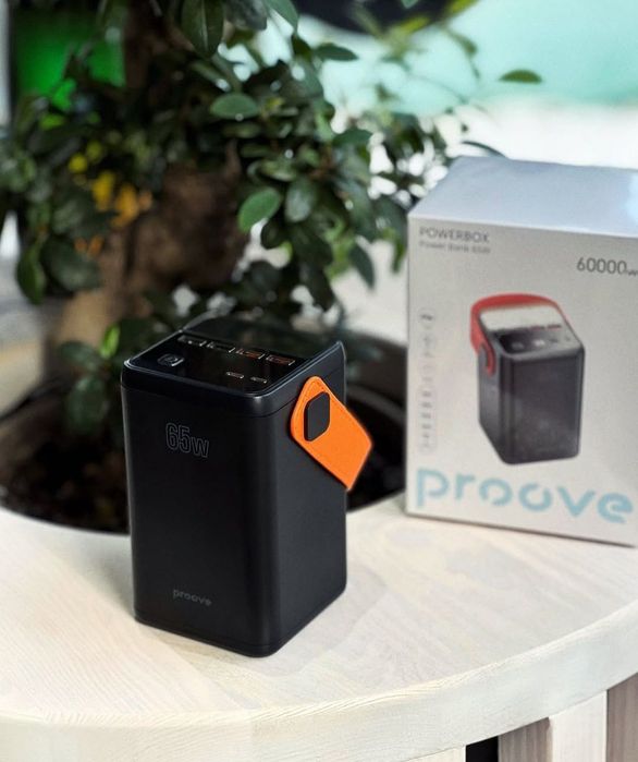 Павербанк Proove 60000mAh(65w) Потужний для ноутбука та телефона!2025