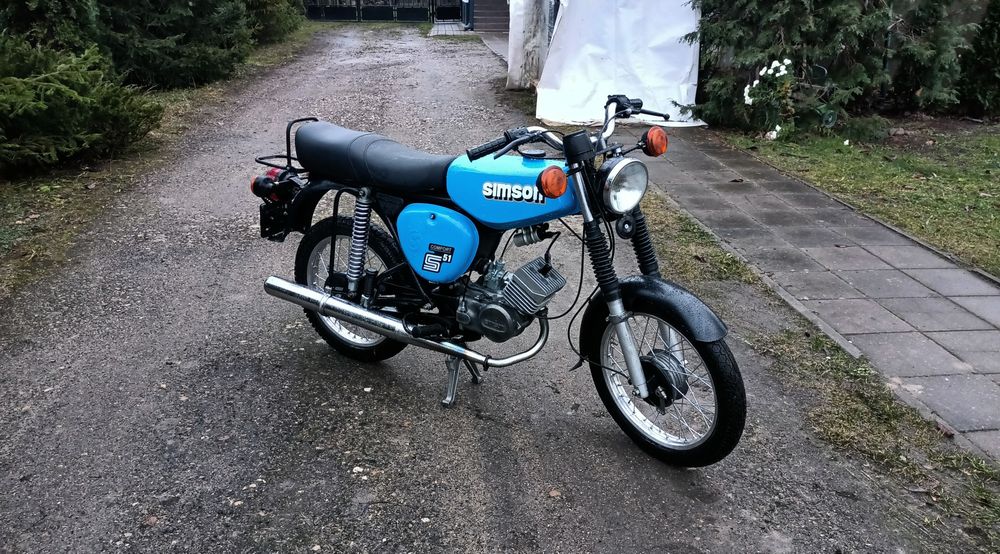 Simson S51 bardzo ładny stan,Zarejestrowany 4b,wsk,mz,jawa