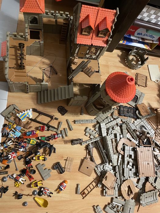 Playmobil Geobra 3666 i 3887 Zamek Castle Vintage Unikat
